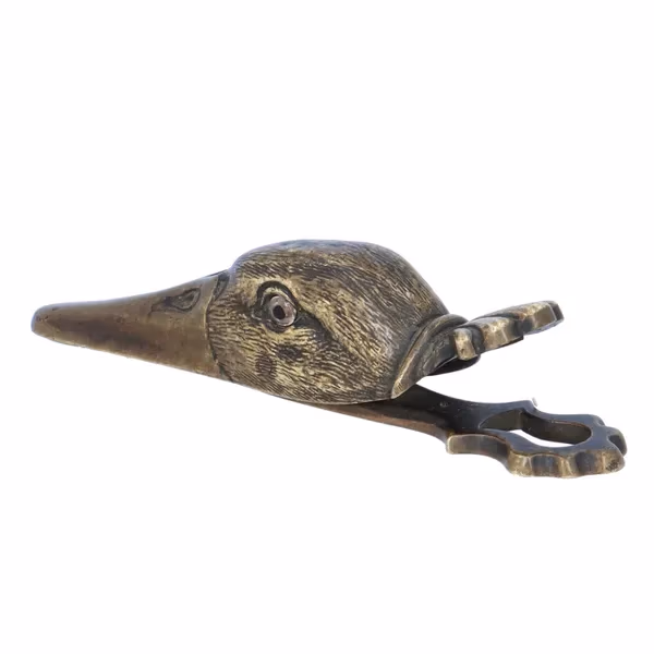 Bronze Duck Head Paper Clip