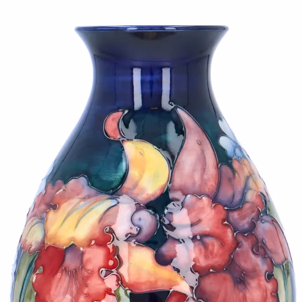 Walter Moorcroft Orchid Vase