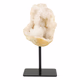 Bergkristal geode op standaard nr2 - 360° presentation