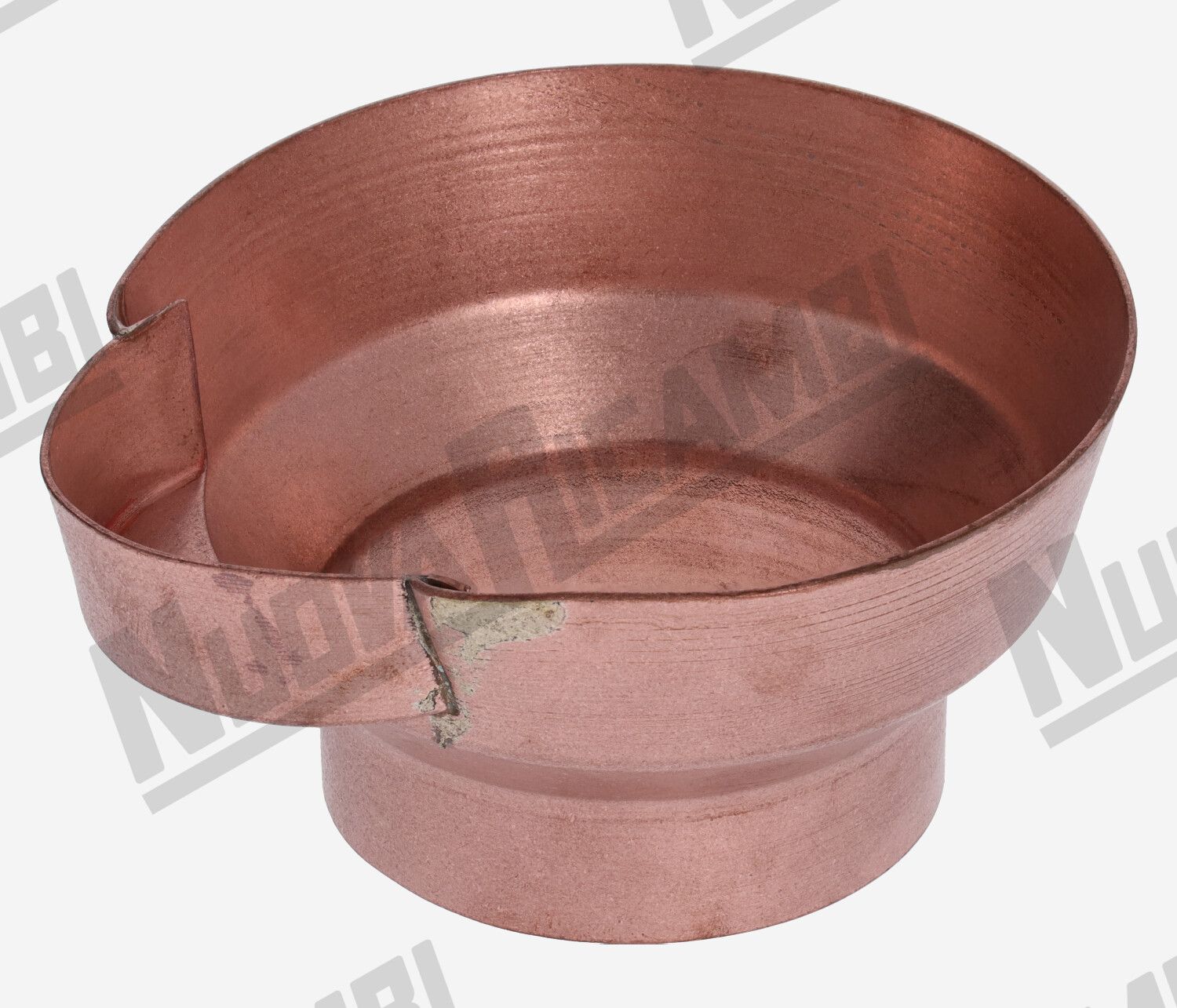 Copper draining online tray