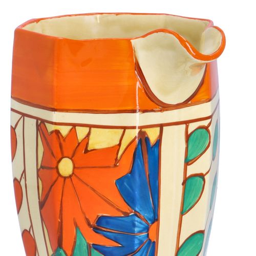 Clarice Cliff Umbrellas and Rain Large Athens Jug image-3