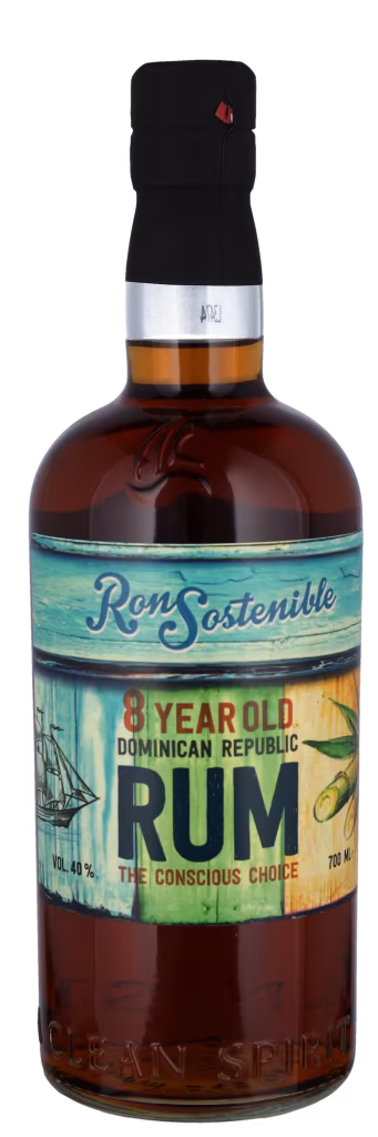 RON SOSTENIBLE 8YO (Standard) 40% A Clean Spirit