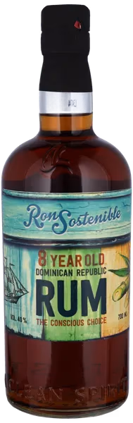RON SOSTENIBLE 8YO (Standard) 40% A Clean Spirit