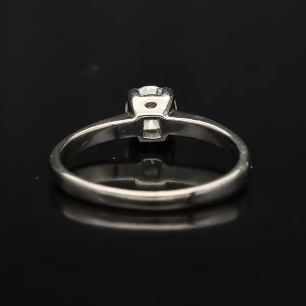 Vintage 18ct Gold Diamond Solitaire Ring