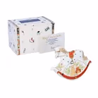Boxed Royal Crown Derby Royal Baby Rocking Horse