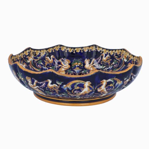 19th Century French Faience Porcelain Bowl image-3