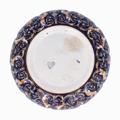 19th Century French Faience Porcelain Bowl image-6