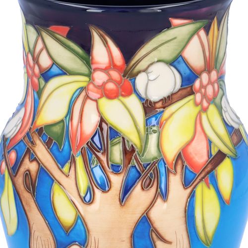Moorcroft Limited Edition Aquitaine Vase image-2