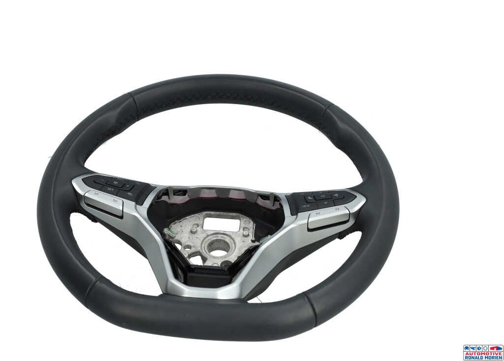 Used Steering wheel Volkswagen Polo VI (AW1) 1.0 TSI 12V Price € 225,00 Inclusive VAT offered by Automaterialen Ronald Morien B.V.