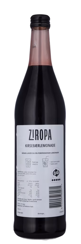 KIRSEBÆR LEMONADE Ziropa