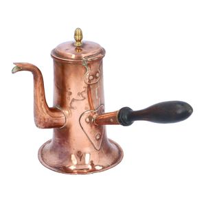 Georgian Copper Chocolate Pot