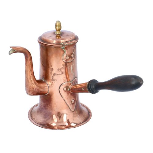 Georgian Copper Chocolate Pot image-1