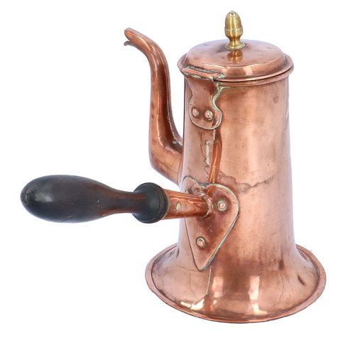 Georgian Copper Chocolate Pot image-3