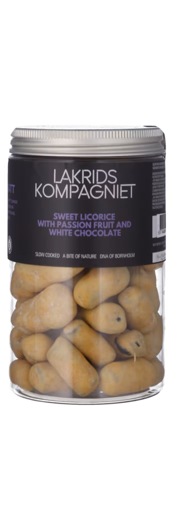 260 SØD LAKRIDS MED PASSIONSFRUGT LakridsKompagniet