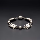Georg Jensen Moonlight Blossom Silver Bracelet