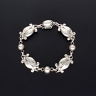 Georg Jensen Moonlight Blossom Silver Bracelet