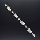 Georg Jensen Moonlight Blossom Silver Bracelet