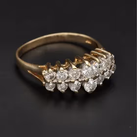 14ct Gold Diamond Dress Ring