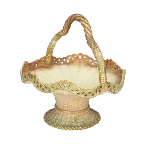 Royal Worcester Blush Ivory Basket image-2