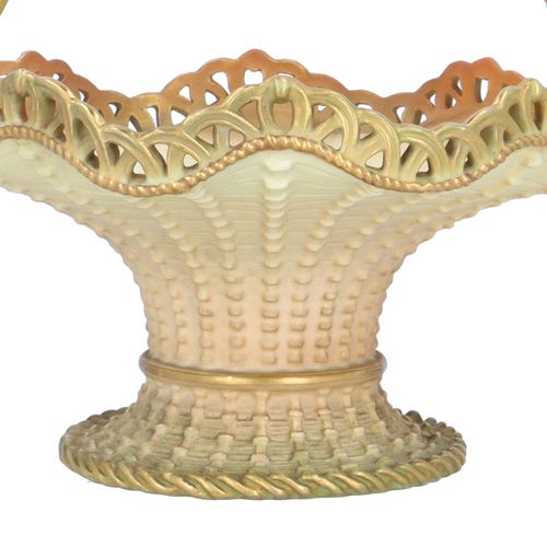 Royal Worcester Blush Ivory Basket image-4