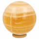 Oranje calciet bol 76 mm - 360° presentation