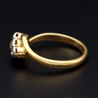 18ct Antique 0.3Ct Diamond Trilogy Ring. Circa 1910