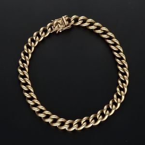 Vintage 9ct Gold Chain Bracelet