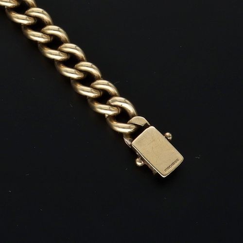 Vintage 9ct Gold Chain Bracelet image-4