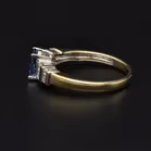 18ct Gold Diamond and Sapphire Ring