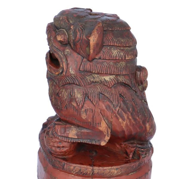 Chinese Bamboo Foo Dog