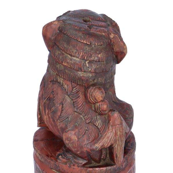 Chinese Bamboo Foo Dog