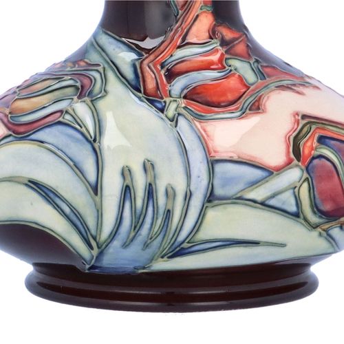 Moorcroft Red Tulip Vase image-3