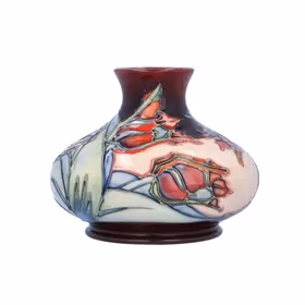 Moorcroft Red Tulip Vase