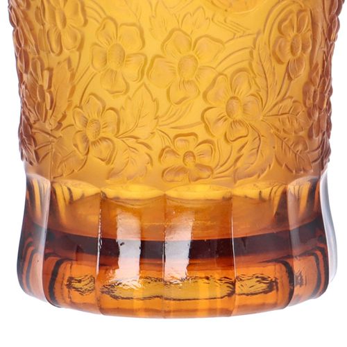 Barolac Amber Glass Vase image-3