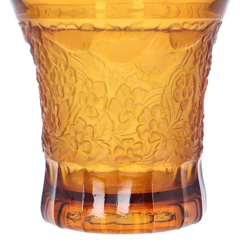 Barolac Amber Glass Vase image-2