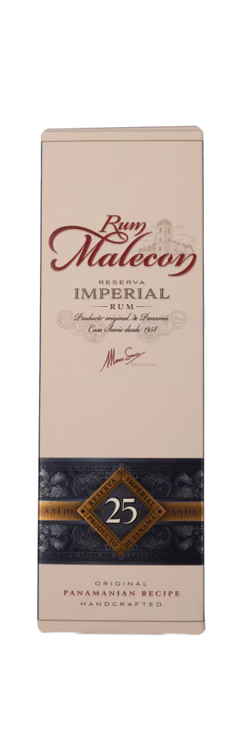 MALECON 25YO 40% Reserva Imperial, Savio s.r.l. Rum