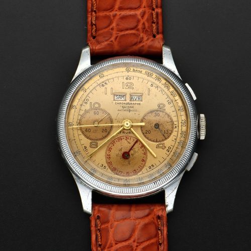 Vintage Chronosuisse Antimagnetic 17 Rubis Watch image-3