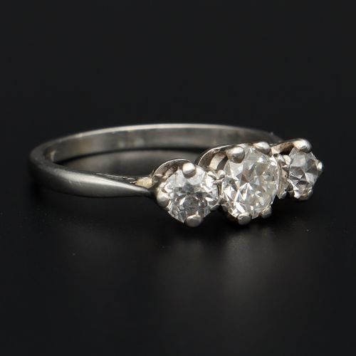 Platinum and Diamond Ring image-1