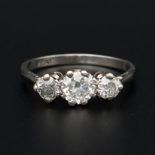 Platinum and Diamond Ring image-2