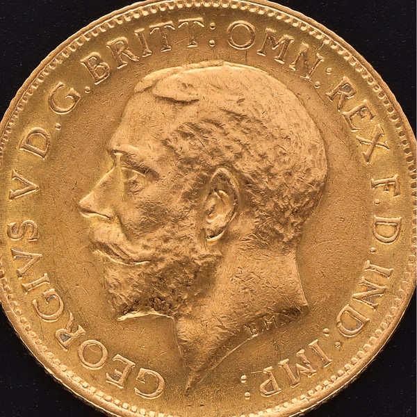 1912 Half Sovereign Coin With Horse Reverse
