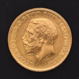 1912 Half Sovereign Coin With Horse Reverse