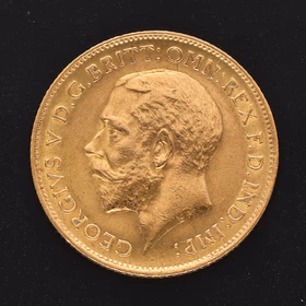 1912 Half Sovereign Coin With Horse Reverse