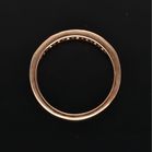 9ct Rose Gold Ruby and Diamond Half Eternity Ring