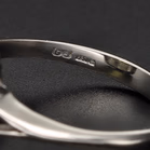 Platinum Yellow Sapphire and Diamond Ring