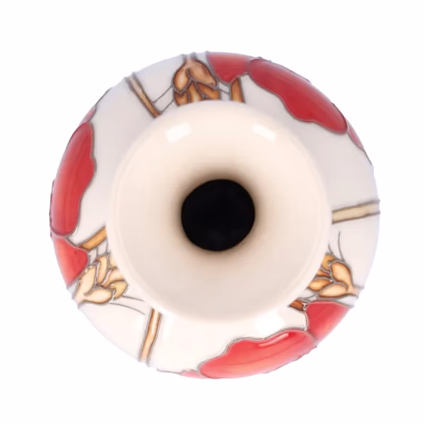 Moorcroft Harvest Poppy Vase
