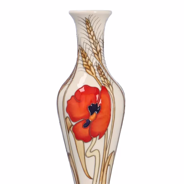 Moorcroft Harvest Poppy Vase