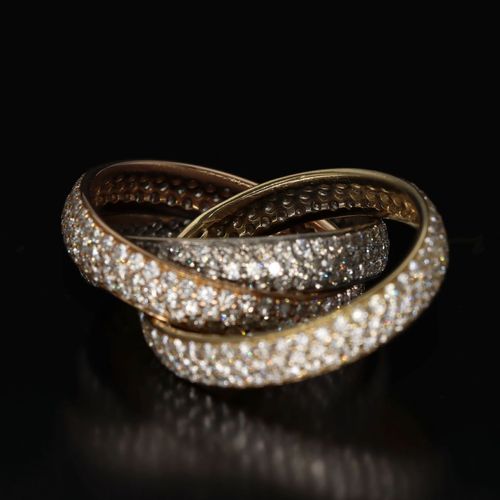 Trilogy Gold and Diamond Ring image-5