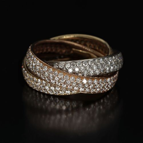 Trilogy Gold and Diamond Ring image-3