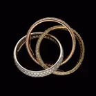 Trilogy Gold and Diamond Ring