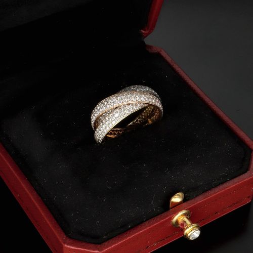 Trilogy Gold and Diamond Ring image-2